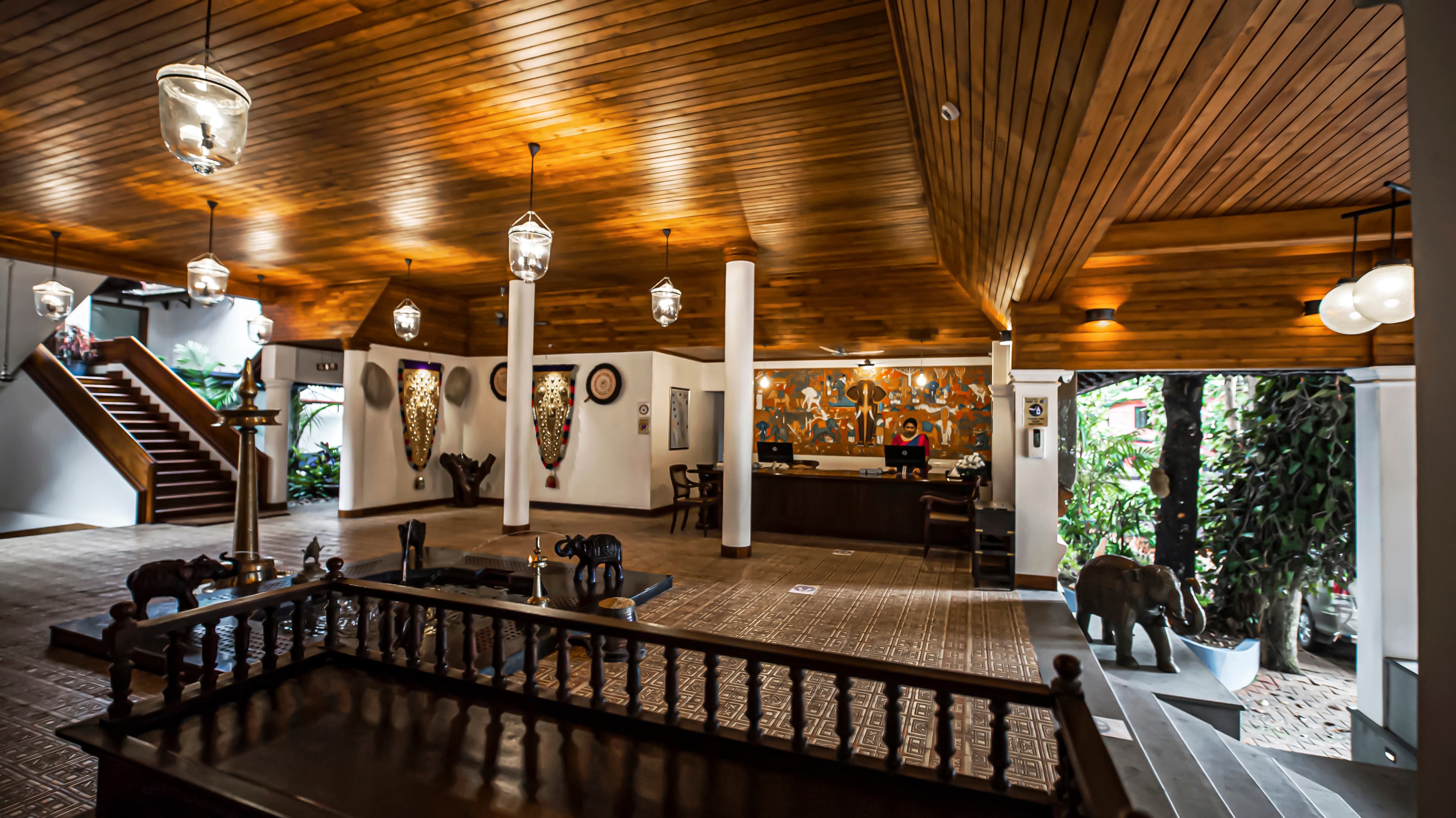 The Elephant Court Luxury Reception & Lobby
